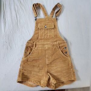 Afends corduroy overalls size small/medium